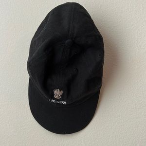 Black disney marvel hat
